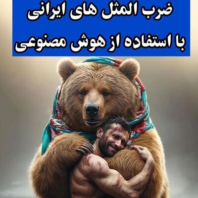 (تصاویر) طراحی ضرب المثل های ایرانی توسط هوش مصنوعی / ببین چندتاشو تونستی حدس بزنی!