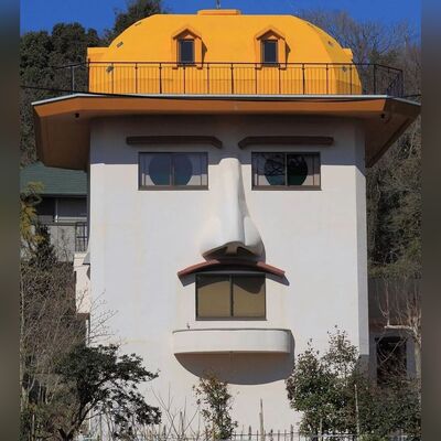 (تصاویر) قدرت خلاقیت معمارانی که جادو می کنند/ نمای منحصر بفرد خانه هایی با چهره انسان