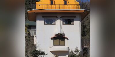 (تصاویر) استفاده از چهره های انسانی برای نما دادن به خانه ها/ قدرت تخیل معماران کاری میکنه کارستون!