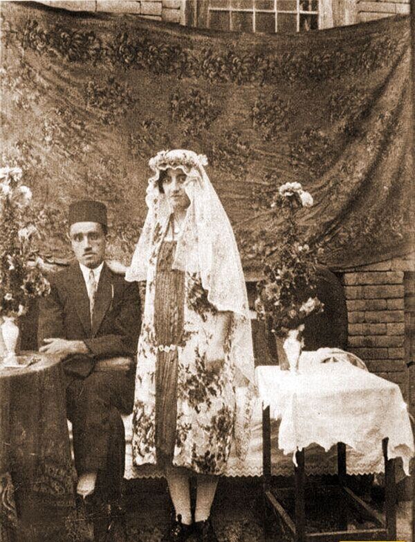 لباس عروس قاجار