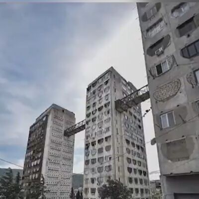 ببینید|| تصاویر معماری خشن و ترسناک ساختمان های شهری در دوران جنگ جهانی دوم/جنگ جهانی روی معماران هم اثر منفی گذاشته بود!!