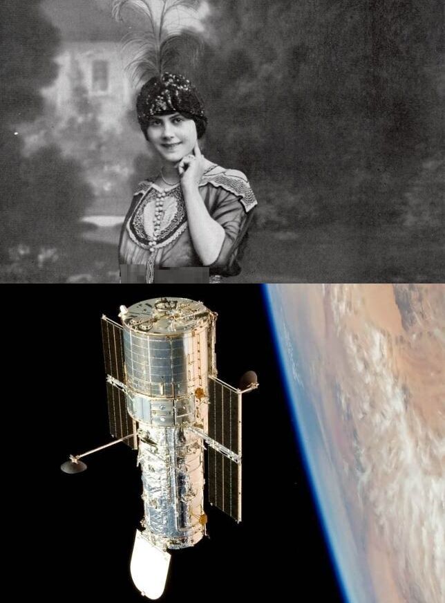 (تصاویر) هابل، عجیبترین طرح دامن زنانه در اوایل قرن 20/ مدل این دامن خیلی شبیه تلسکوب فضایی هابله، شاید این تشابه اسمی تصادفی نبوده!