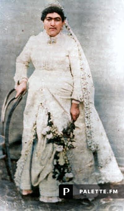 لباس عروس قاجار