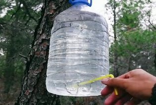 (فیلم) روشی جالب برای درست کردن شیر آب در طبیعت