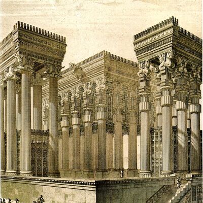 (فیلم) آشنایی با معماری جالب هخامنشی کاخ آپادانا؛ تخت جمشید