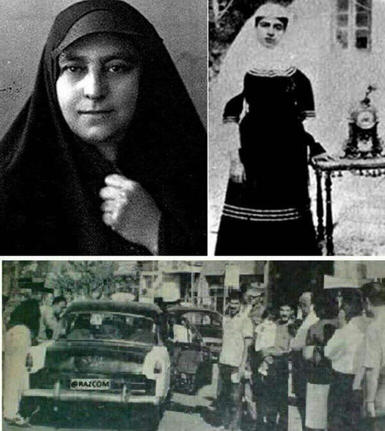 اولین زن قاجاری واردکننده تاکسی به تهران